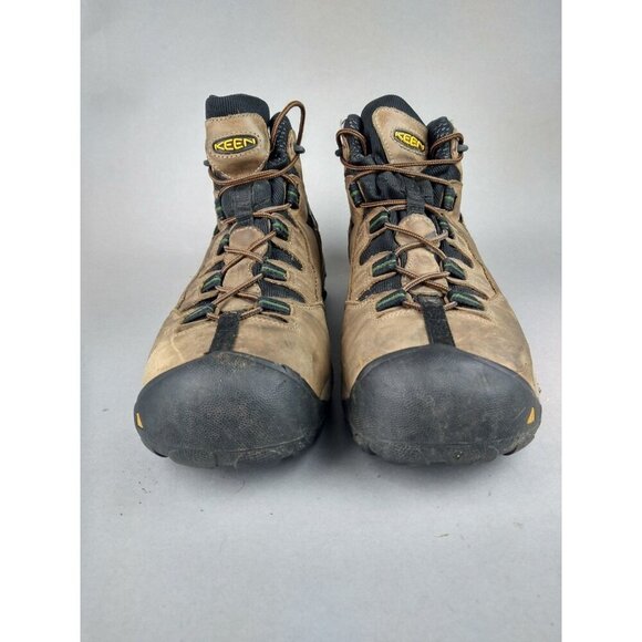 Keen Targhee II Mid ATSM F2413-11 EH Waterproof Brown Leather Work Boots Mens 13 - Picture 5 of 11